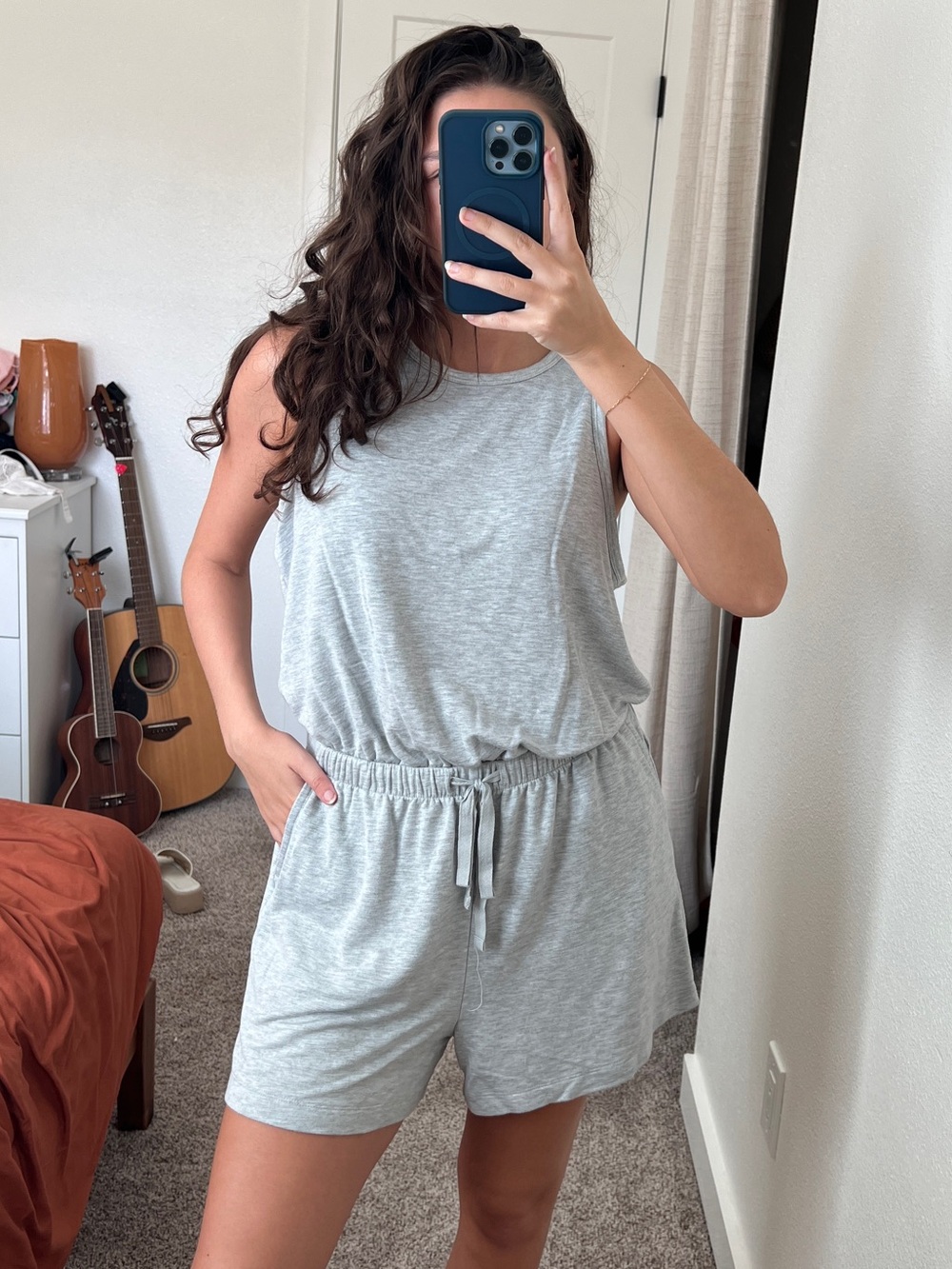 Lou & Grey Signaturesoft Open Back Romper